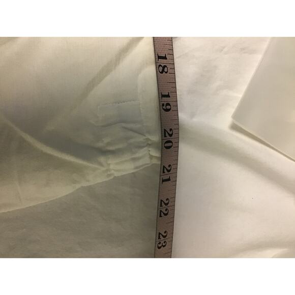 THE NINES BY HATCH XXL maternity white shorts elastic waist flat front NWT B57 - Picture 7 of 9